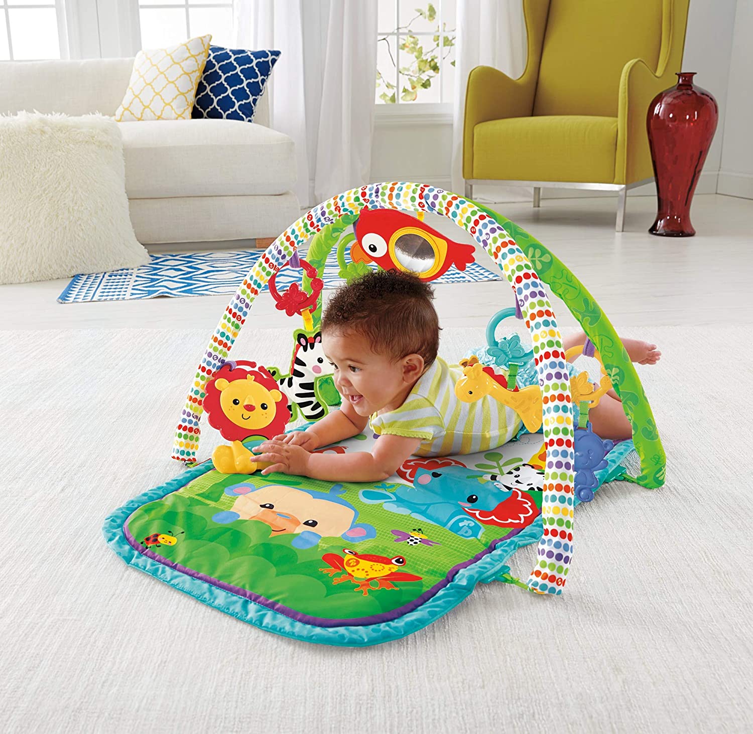 Palestrina per neonato Fisher Price a tema foresta