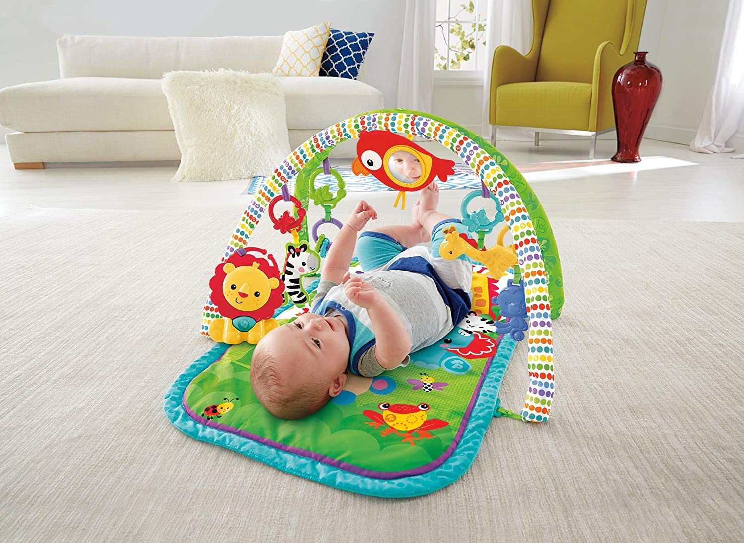 Palestrina per neonato Fisher Price a tema foresta