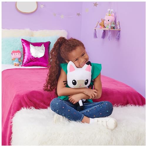 Pandi Panda Peluche Gabby, alto 33 cm con luci e musica, pupazzo interattivo da 3 anni - Gabby Casa delle Bambole