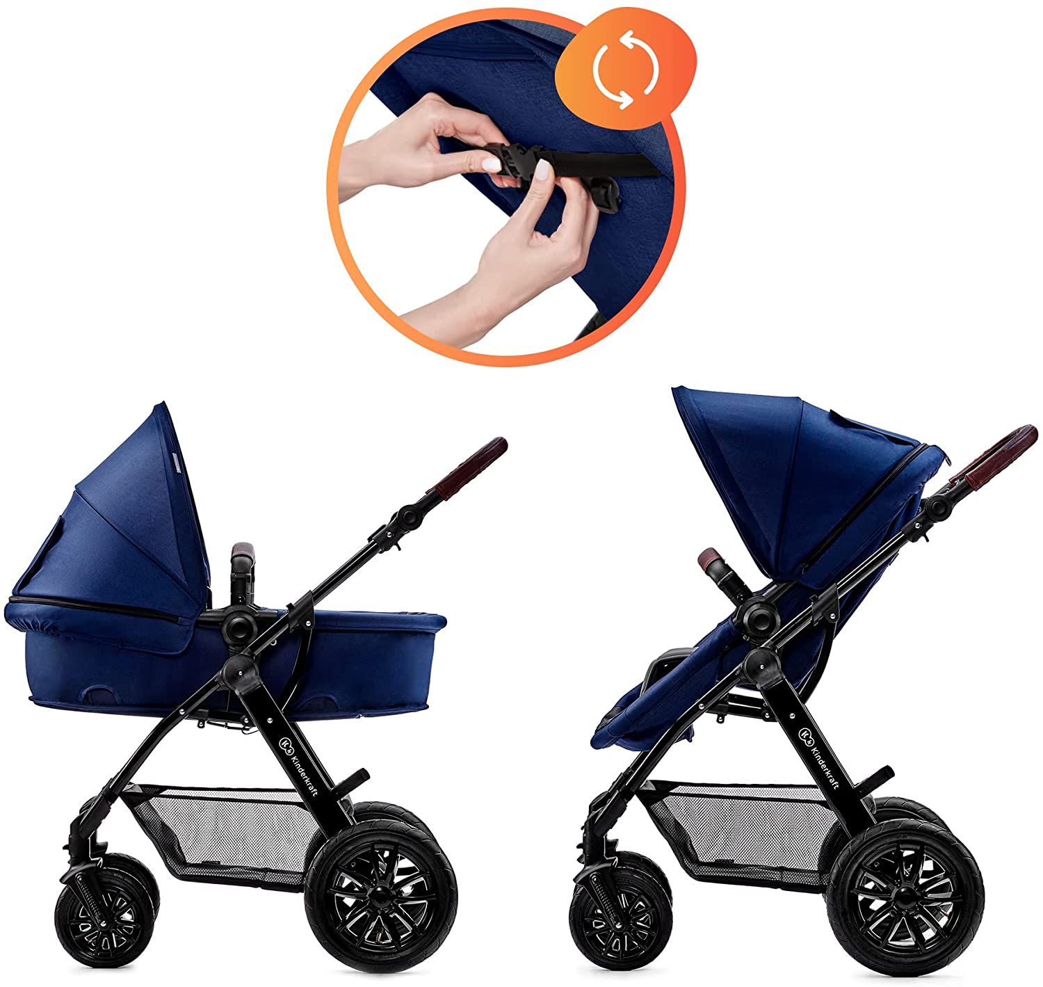 Passeggino Trio Kinderkraft 3 in 1