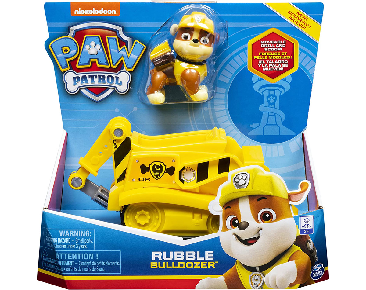 Paw Patrol Bulldozer di Rubble