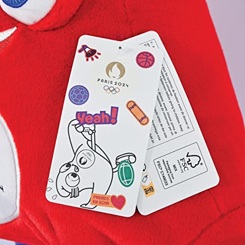 Peluche 25 cm Mascotte Ufficiale Olimpiadi Parigi 2024