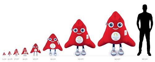 Peluche 25 cm Mascotte Ufficiale Olimpiadi Parigi 2024