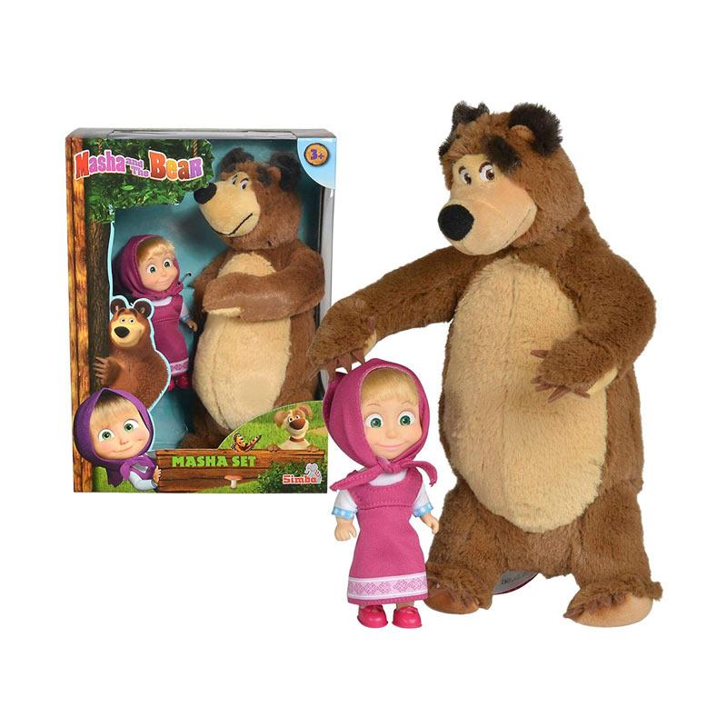 Peluche e bambolotto di Masha e Orso - Simba
