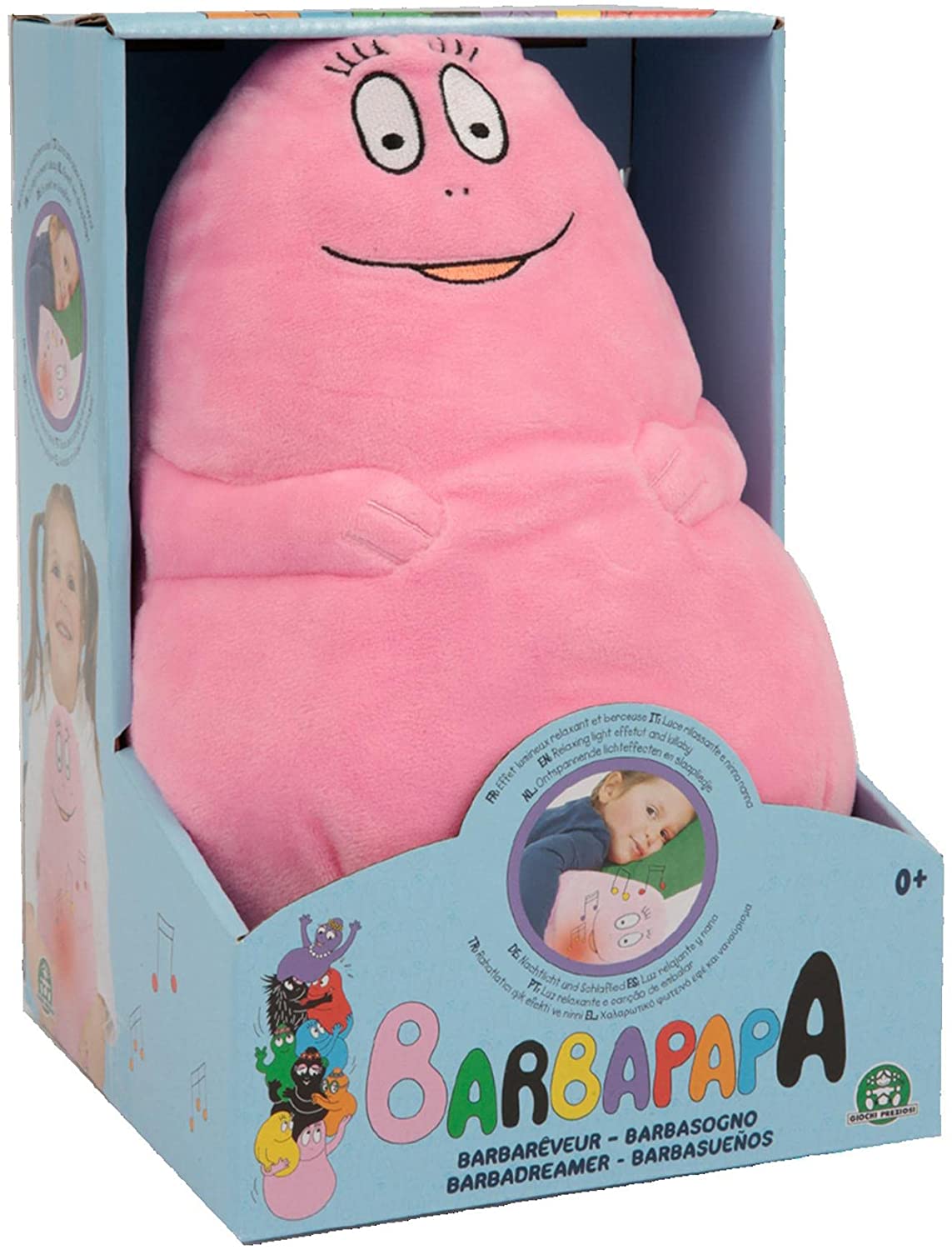 Peluche Barbapapà Barbasogno Ninna nanna - Giochi Preziosi