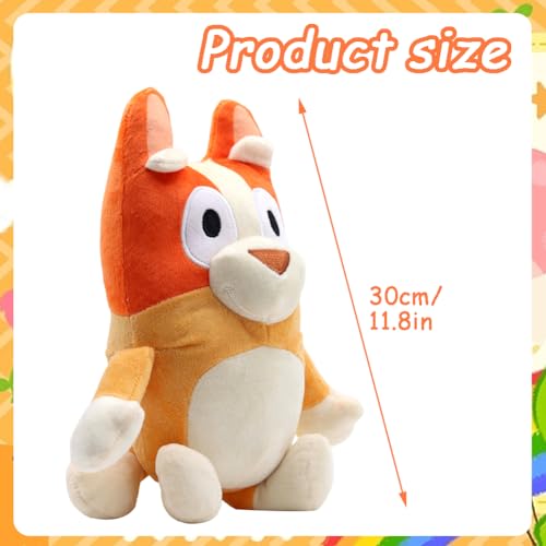 Peluche Bingo, dal Cartone Animato Bluey, 30cm
