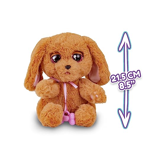Peluche Cocker Interattivo, apre e chiude gli occhi, accessori inclusi da 3 anni - Baby Paws
