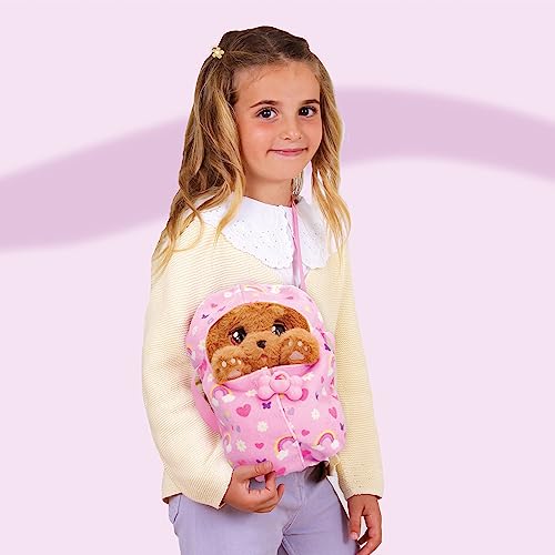 Peluche Cocker Interattivo, apre e chiude gli occhi, accessori inclusi da 3 anni - Baby Paws
