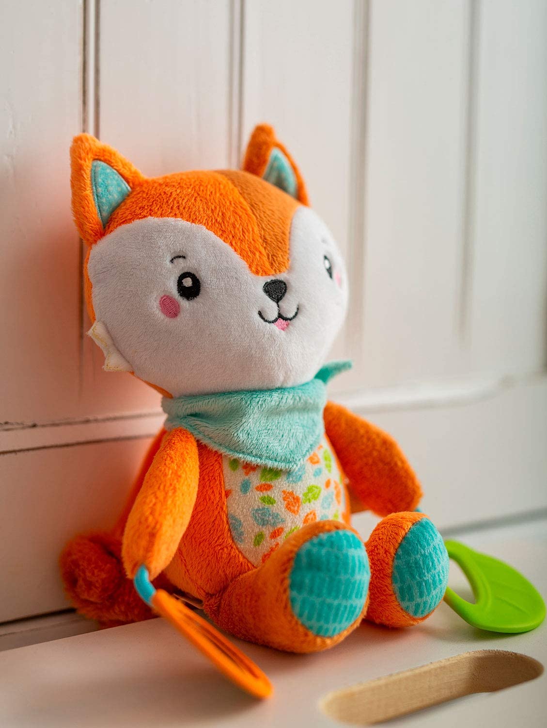 Peluche neonato Clementoni Happy Fox