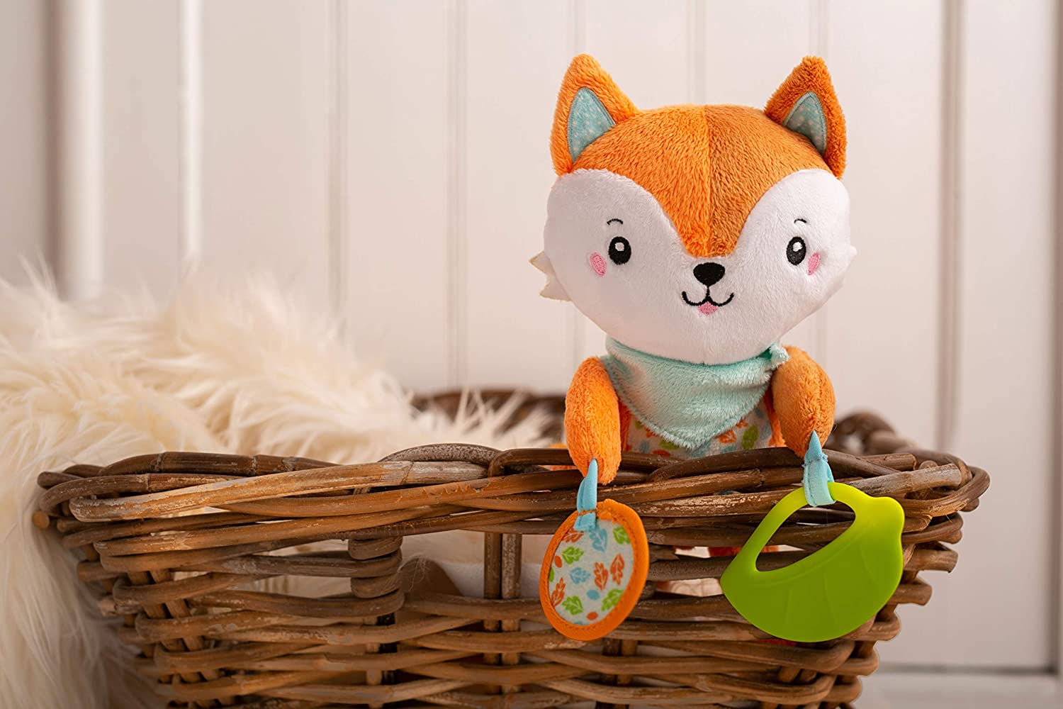 Peluche neonato Clementoni Happy Fox