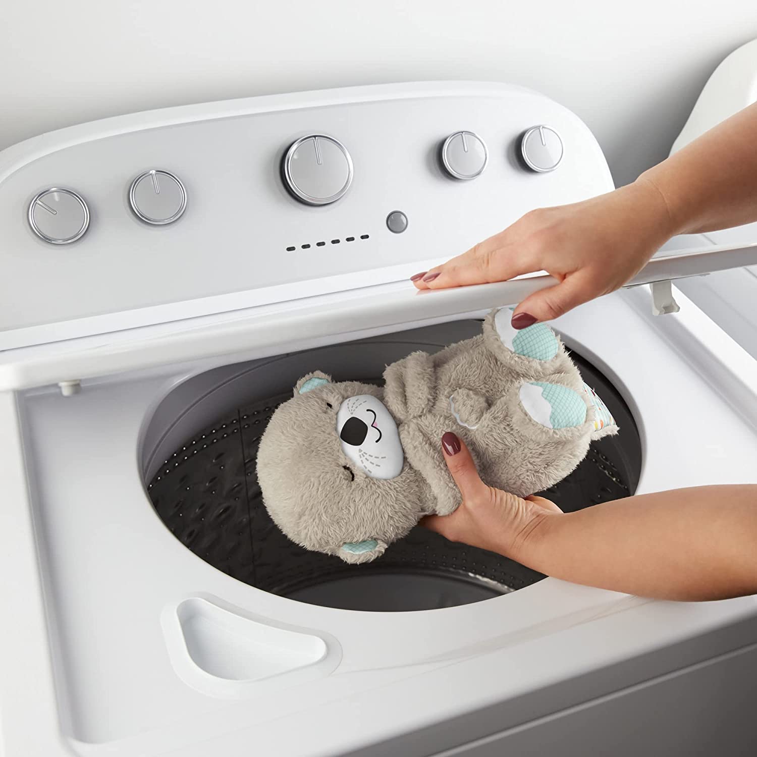 Peluche Neonato Fisher Price - Lontra coccole e relax