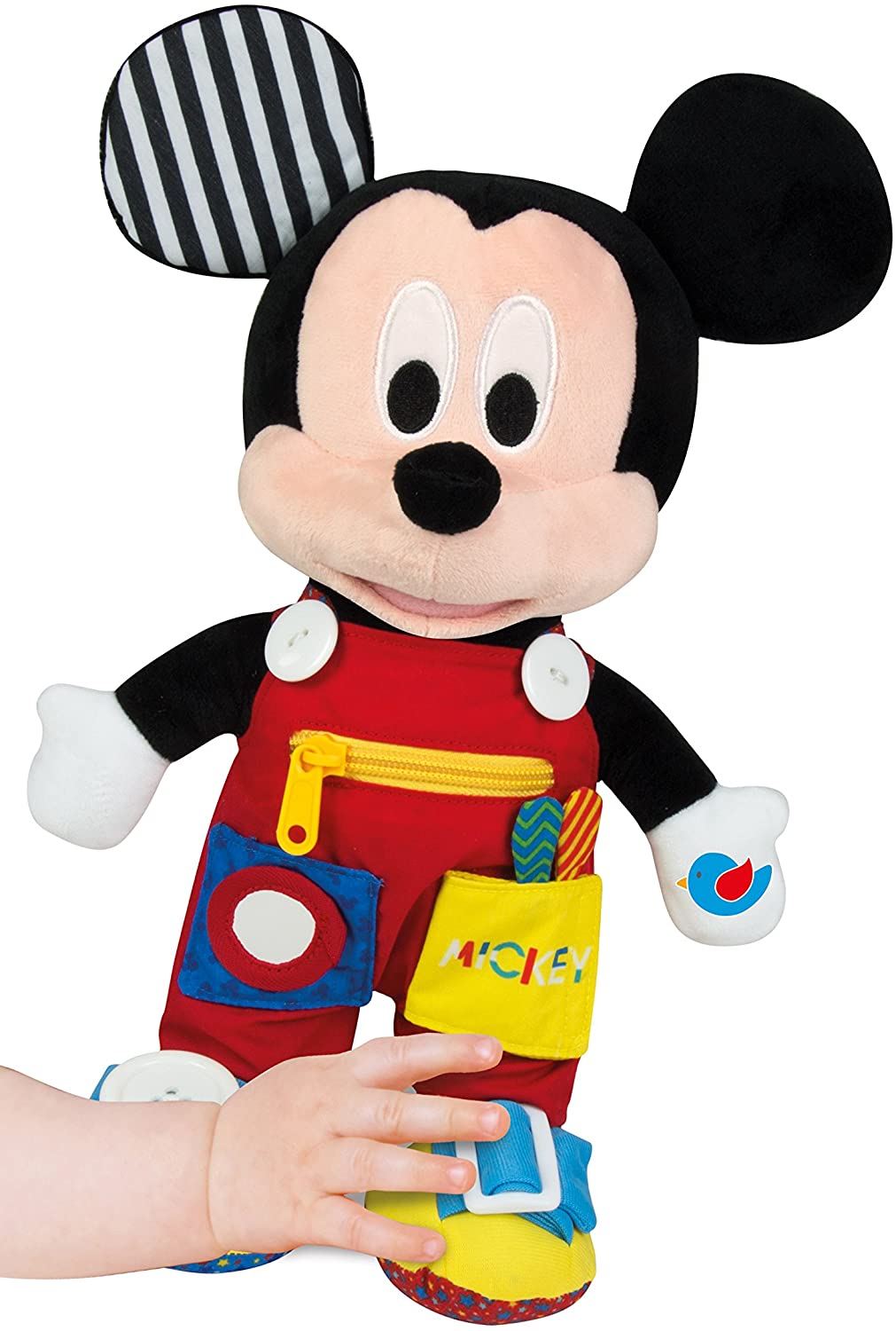 Peluche Neonato Prima Infanzia Topolino - Clementoni