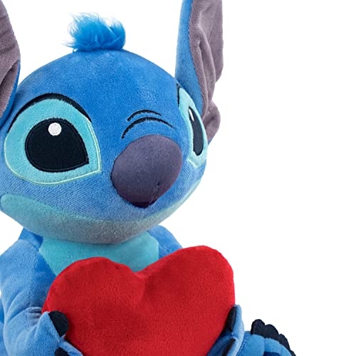 Peluche Stitch blu con cuore 30 centimetri - Play by Play