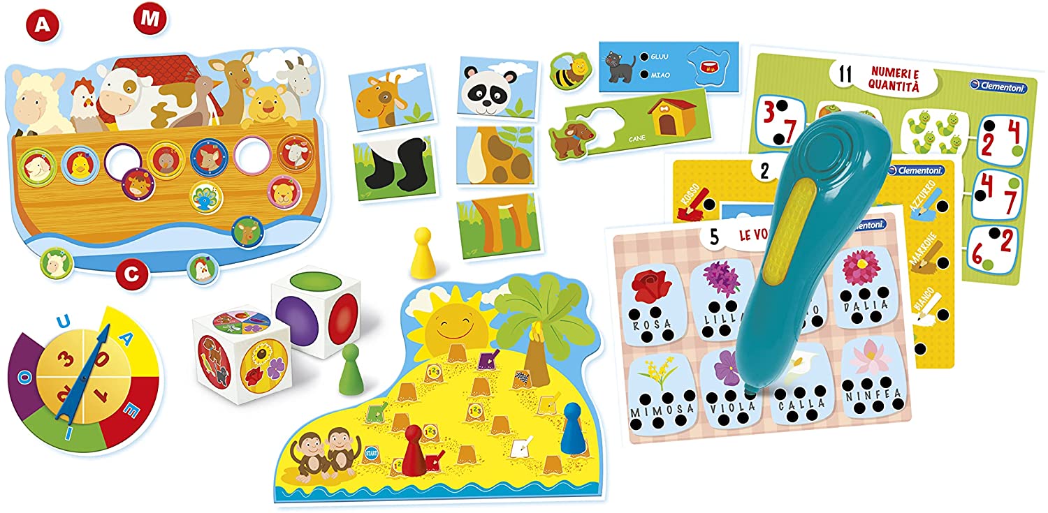 La penna parlante - 50 giochi educativi Sapientino Clementoni