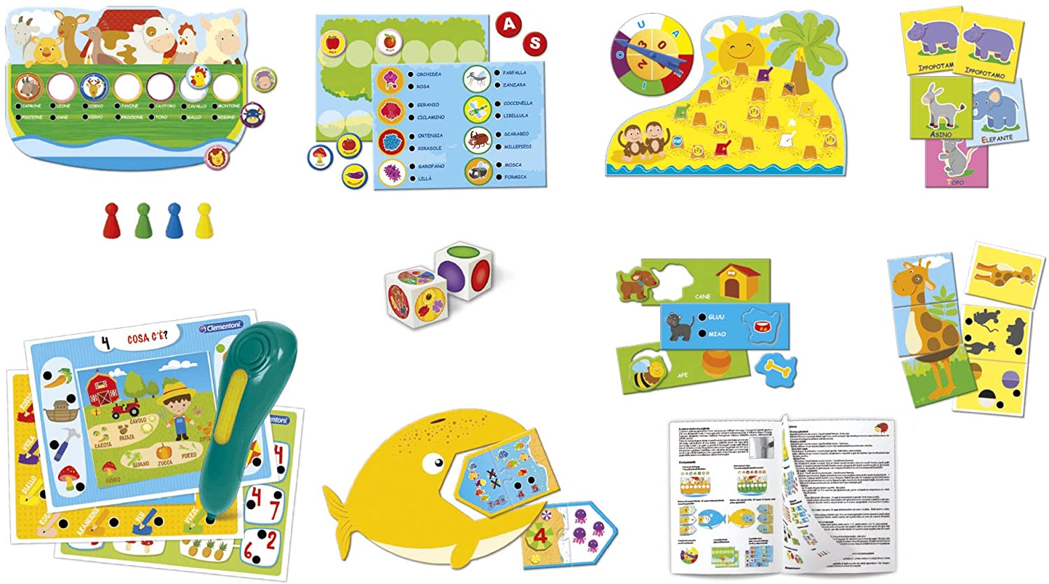 La penna parlante - 50 giochi educativi Sapientino Clementoni