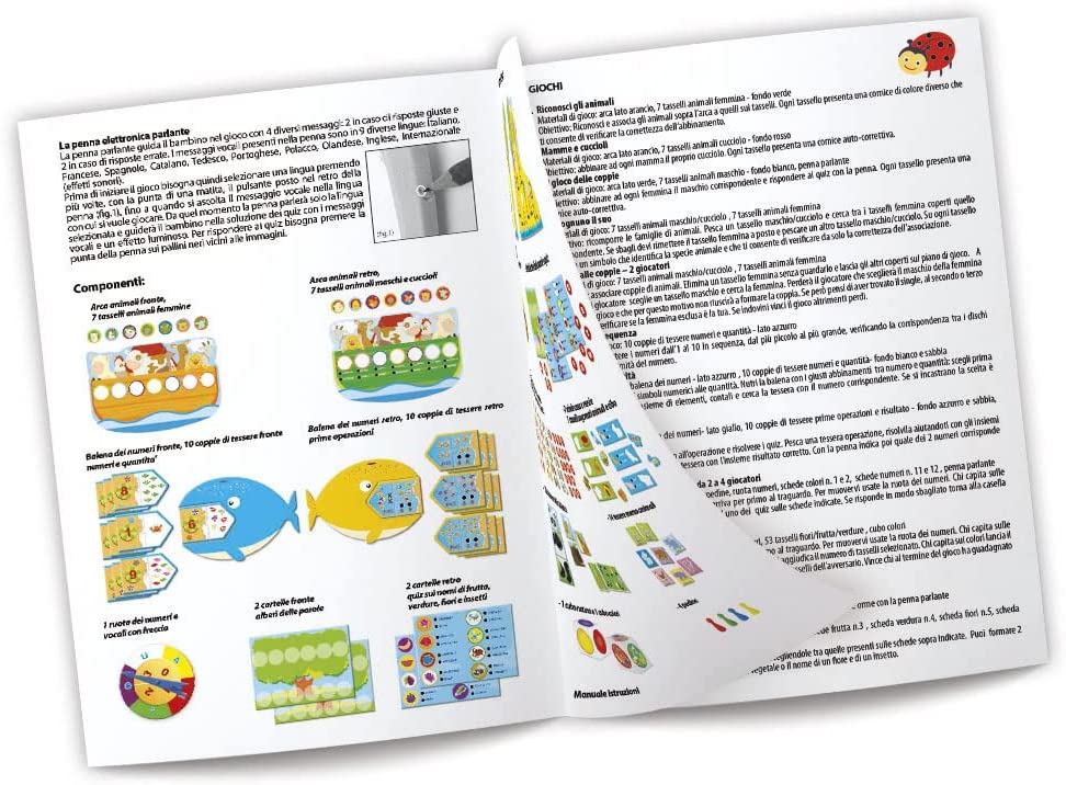 La penna parlante - 50 giochi educativi Sapientino Clementoni