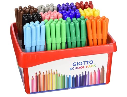 Pennarelli GIOTTO Turbo Color - Colorare e disegnare. Ideale per bambini, ragazzi e adulti - CF144