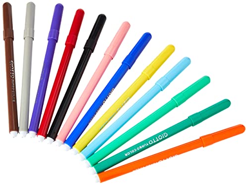 Pennarelli GIOTTO Turbo Color - Colorare e disegnare. Ideale per bambini, ragazzi e adulti - CF144