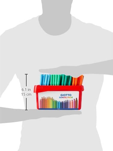 Pennarelli GIOTTO Turbo Color - Colorare e disegnare. Ideale per bambini, ragazzi e adulti - CF144