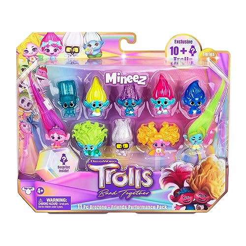 Set 11 Personaggi Trolls Serie1 - Mineez