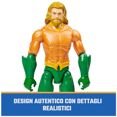 Personaggio Giocattolo di Aquaman 30 cm, da 3 anni - Dc Comics