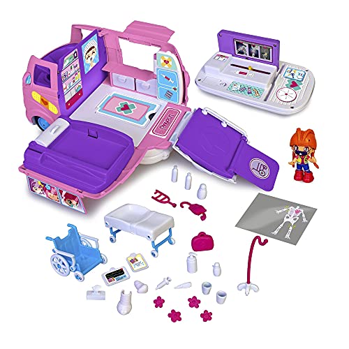 Pinypon Ambulanza d'emergenza con accessori - Famosa