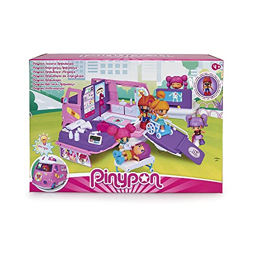 Pinypon Ambulanza d'emergenza con accessori - Famosa