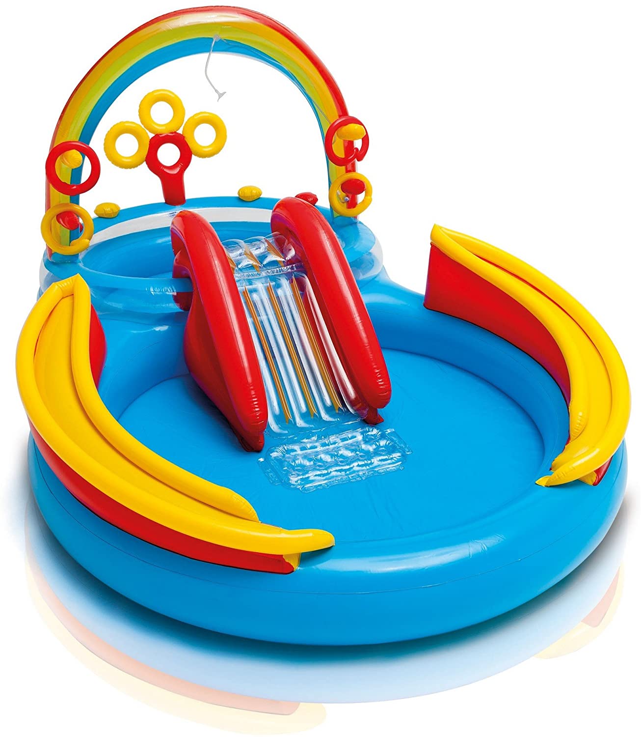 Piscina gonfiabile bambini con scivolo