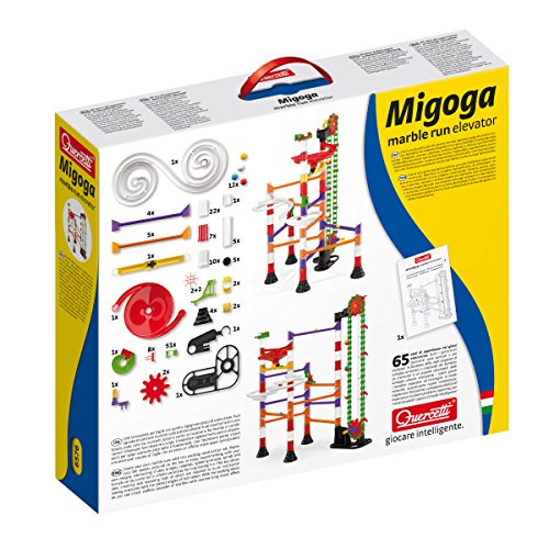 Pista delle biglie - Gioco di Costruzione 150 Pezzi Quercetti