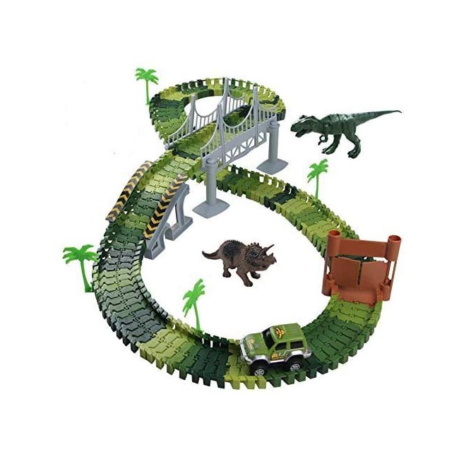 Pista Macchinine Dinosauro - Nuheby