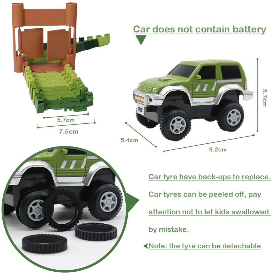 Pista Macchinine Dinosauro - Nuheby