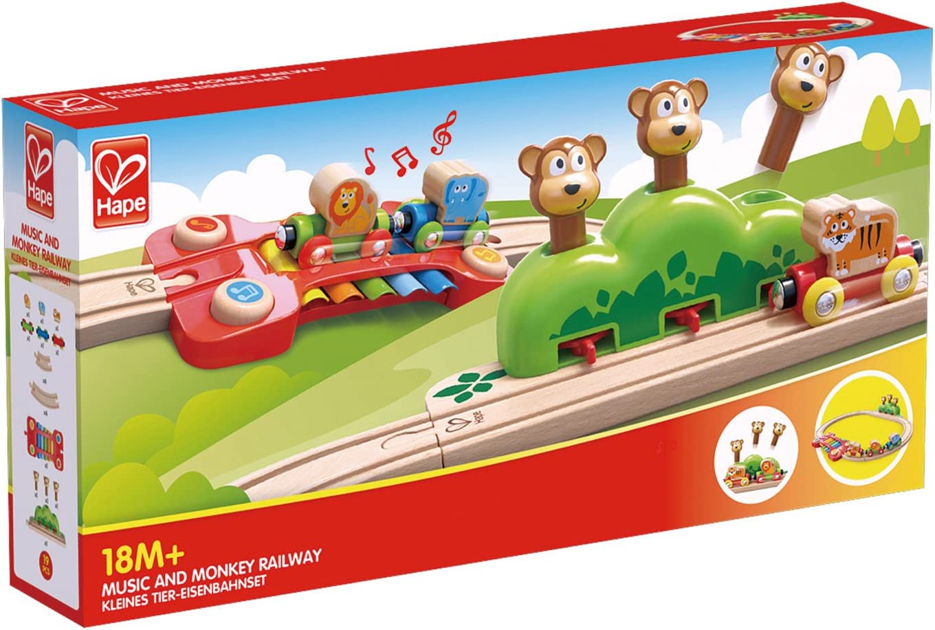 Trenino musicale in legno - Prima infanzia Hape E3825 - immagine 1