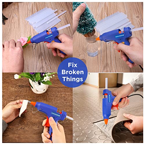 Pistola Colla a Caldo 20W con 30 bastoncini di colla