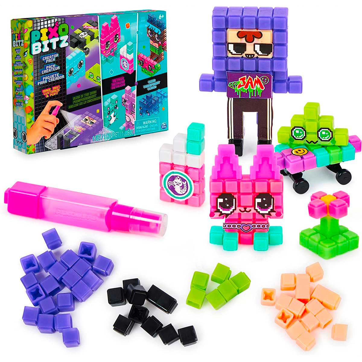 Pixobitz Creator Pack - Gioco di Costruzioni - Spin Master