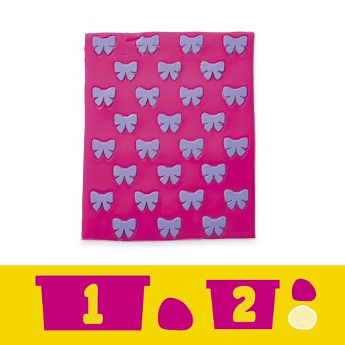 Play-Doh - Barbie Set Balze e Fiocchi, gioco di pasta modellabile e acconciature