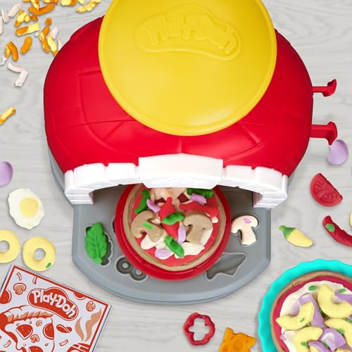 Play-Doh Kitchen Creations - La Pizzeria - Kit di pasta modellabile per bambini da 3 anni in su