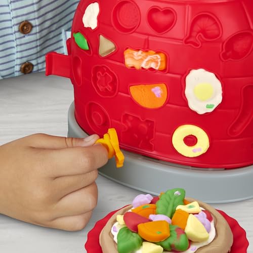 Play-Doh Kitchen Creations - La Pizzeria - Kit di pasta modellabile per bambini da 3 anni in su