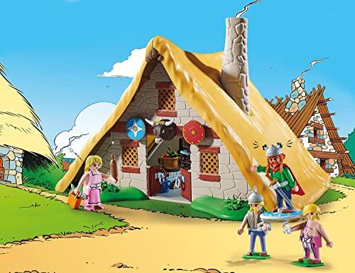 PLAYMOBIL Asterix 70932 Capanna di Abraracourcix