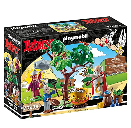 PLAYMOBIL Asterix 70933 Panoramix con calderone della Pozione Magica