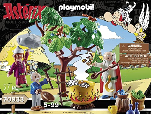 PLAYMOBIL Asterix 70933 Panoramix con calderone della Pozione Magica