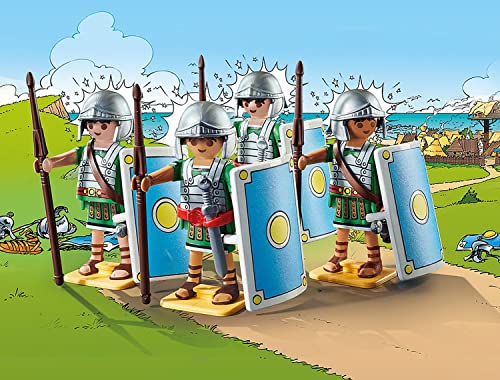 PLAYMOBIL Asterix 70934 Truppe Romane, Giochi di costruzione per Bambini da 5 Anni