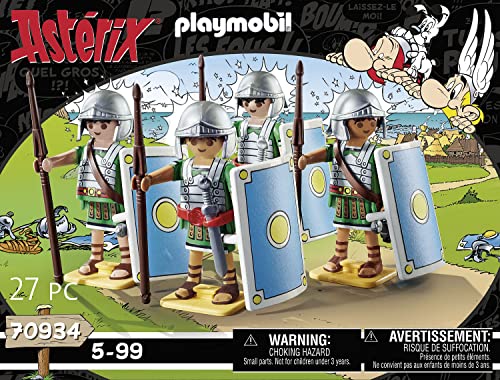PLAYMOBIL Asterix 70934 Truppe Romane, Giochi di costruzione per Bambini da 5 Anni