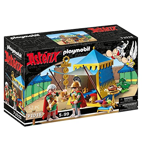 PLAYMOBIL Asterix 71015 Tenda del Capo con Generali