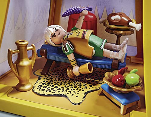 PLAYMOBIL Asterix 71015 Tenda del Capo con Generali