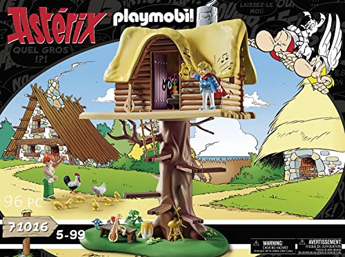PLAYMOBIL Asterix 71016 Assurancetourix e la Casa sull'Albero