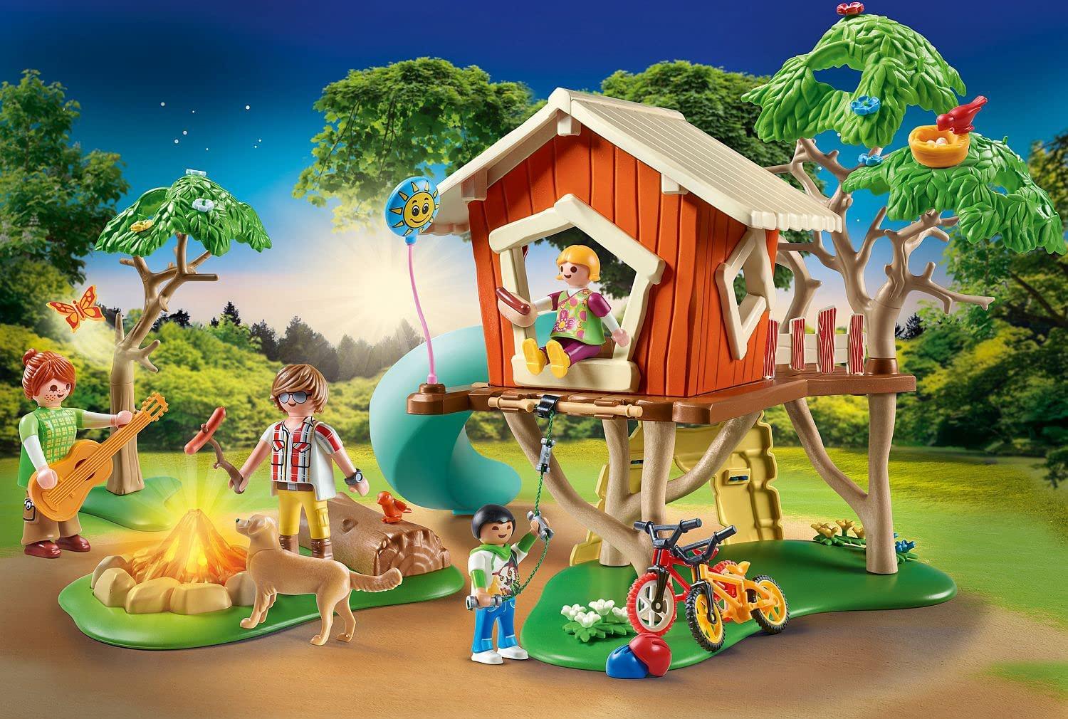 Playmobil Casetta sull'Albero e scivolo 71001