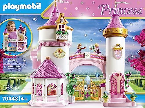 Playmobil Castello Principesse, gioco di costruzioni playset da 4 anni - Playmobil Castle 70448