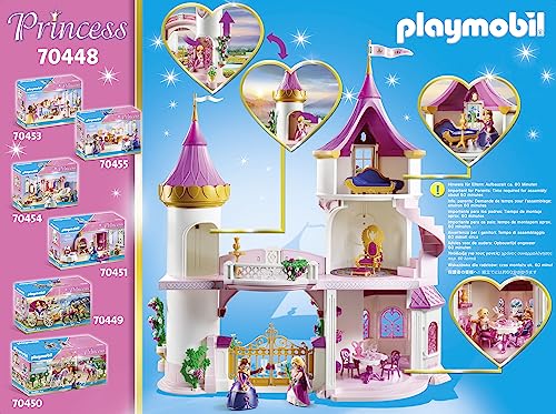 Playmobil Castello Principesse, gioco di costruzioni playset da 4 anni - Playmobil Castle 70448