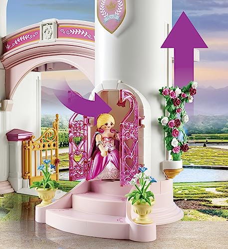 Playmobil Castello Principesse, gioco di costruzioni playset da 4 anni - Playmobil Castle 70448