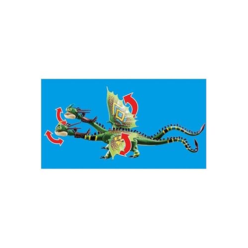 Dragon Trainer Racing, Gioco di Costruzioni da 4 Anni - PLAYMOBIL 70730 DreamWorks